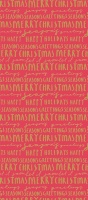 Red and Gold Print Christmas Tissue Paper